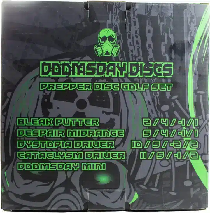 Doomsday Discs Prepper Disc Golf Set - Image 2