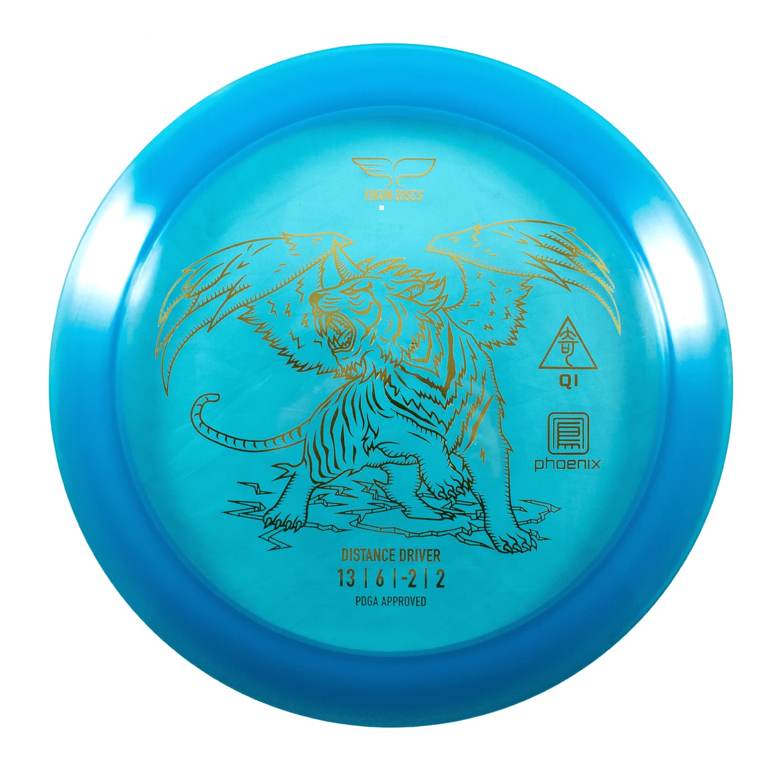 Yikun Discs Qi (Phoenix Line) - Stable Distance Driver