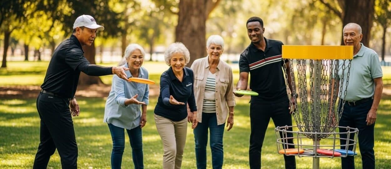 disc golf for seniors