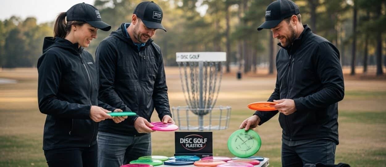 disc golf plastic types