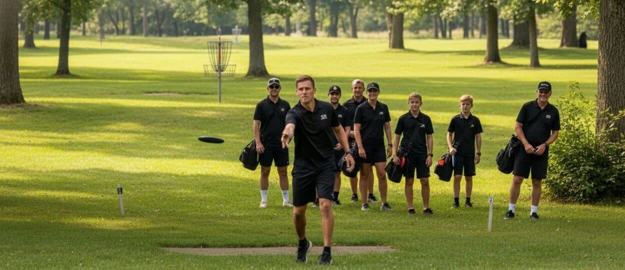 frisbee golf outdoor