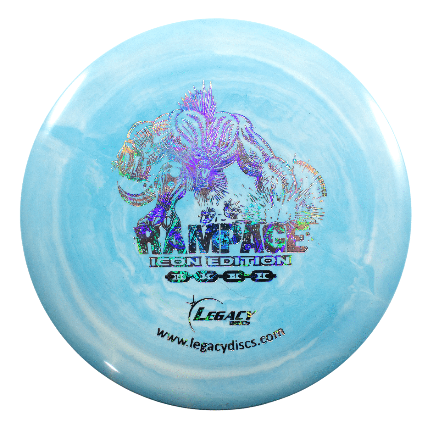 Legacy Discs Rampage Icon - Overstable Distance Driver