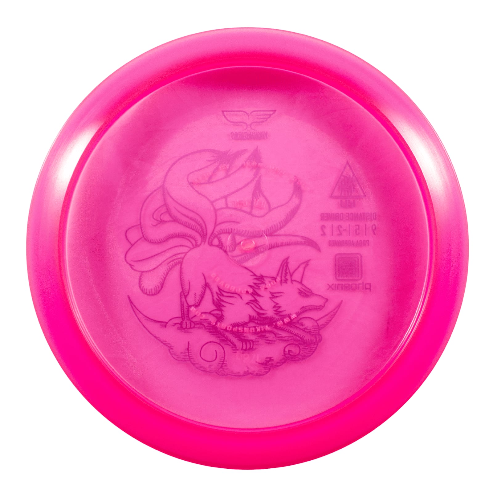 Yikun Discs Hu (Phoenix Line) - Disc Golf Control Driver - Image 2